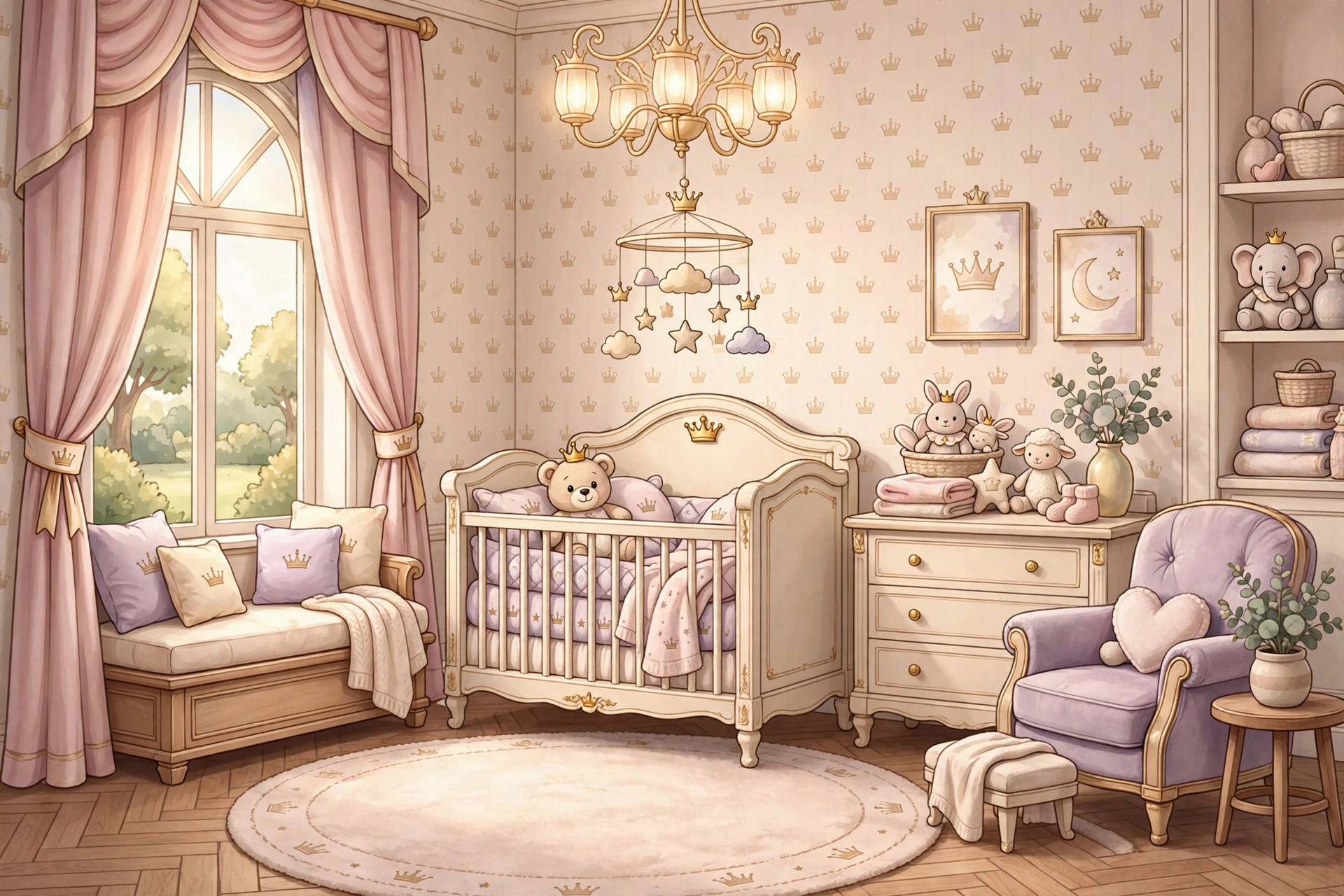 Elegant royal baby girl names