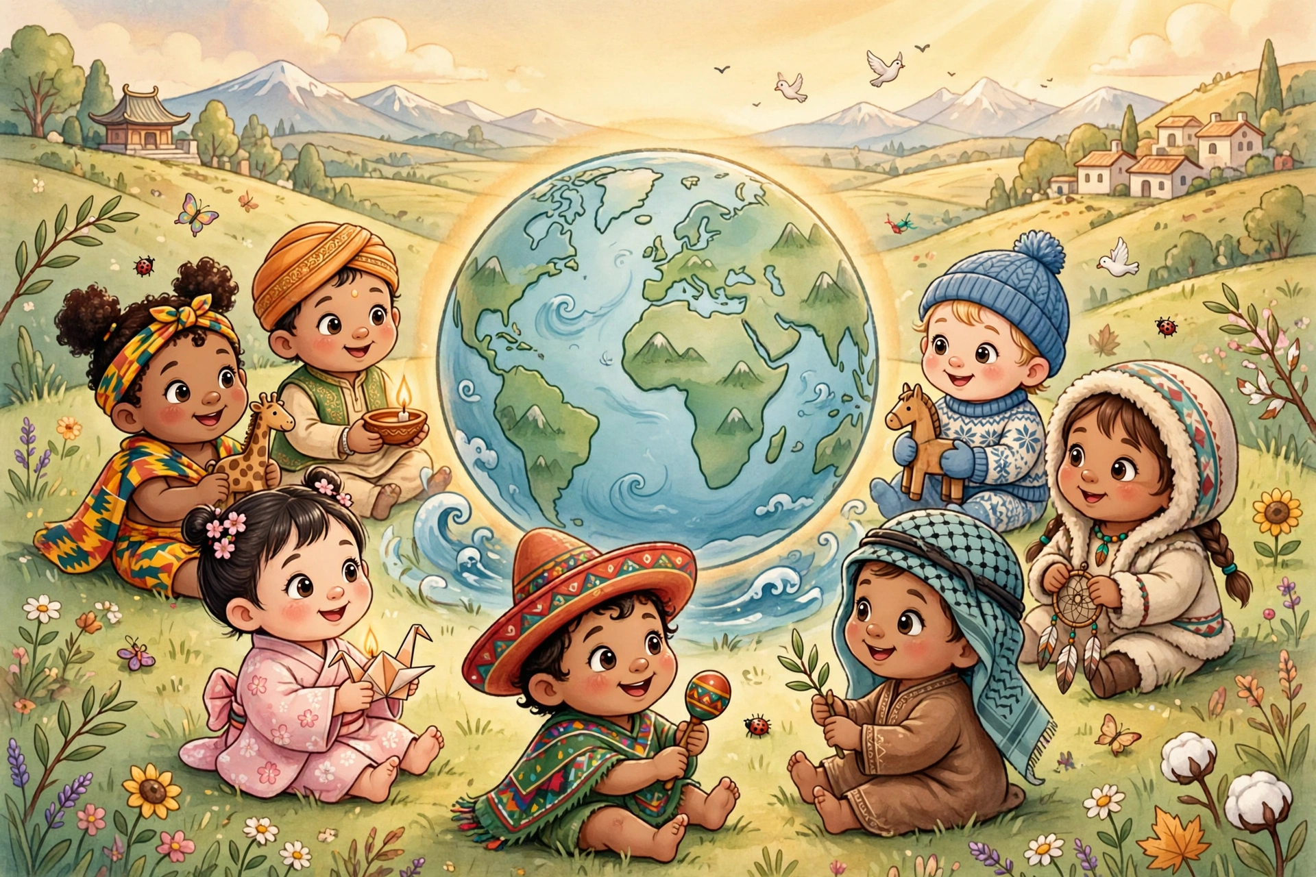 Beautiful baby girl names from around the world