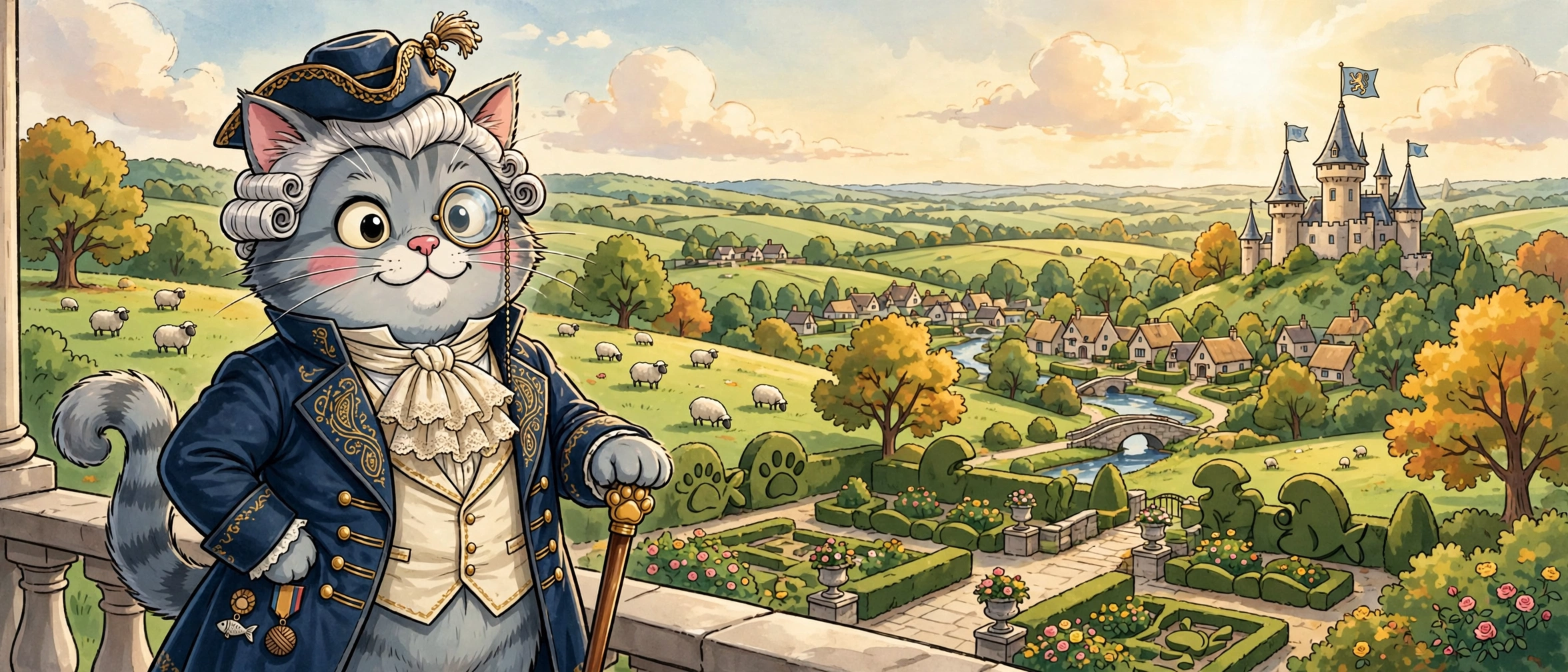 Fancy royal titles for cats
