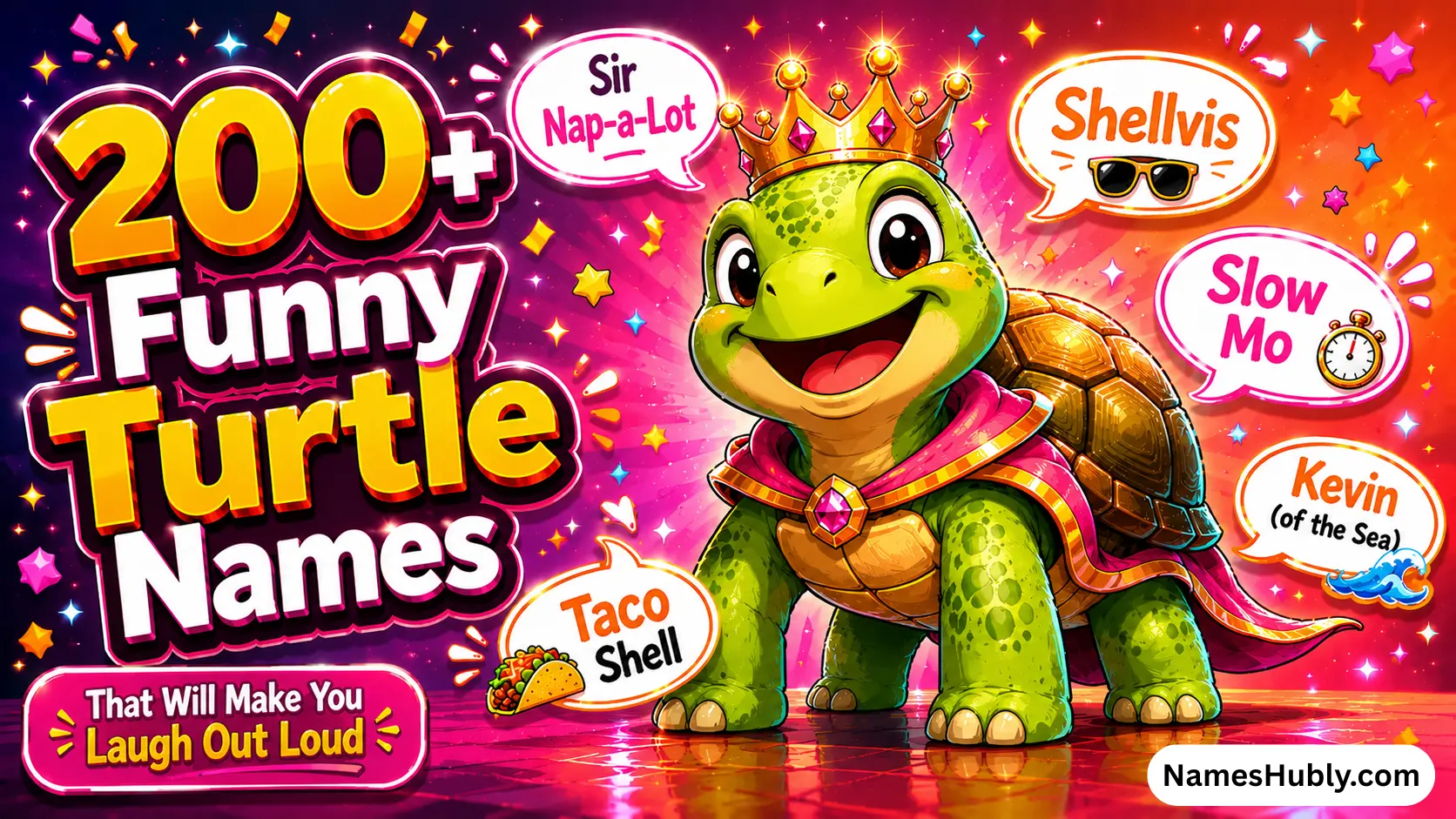 funny turtle names