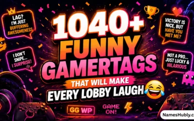 Funny Gamertags Names