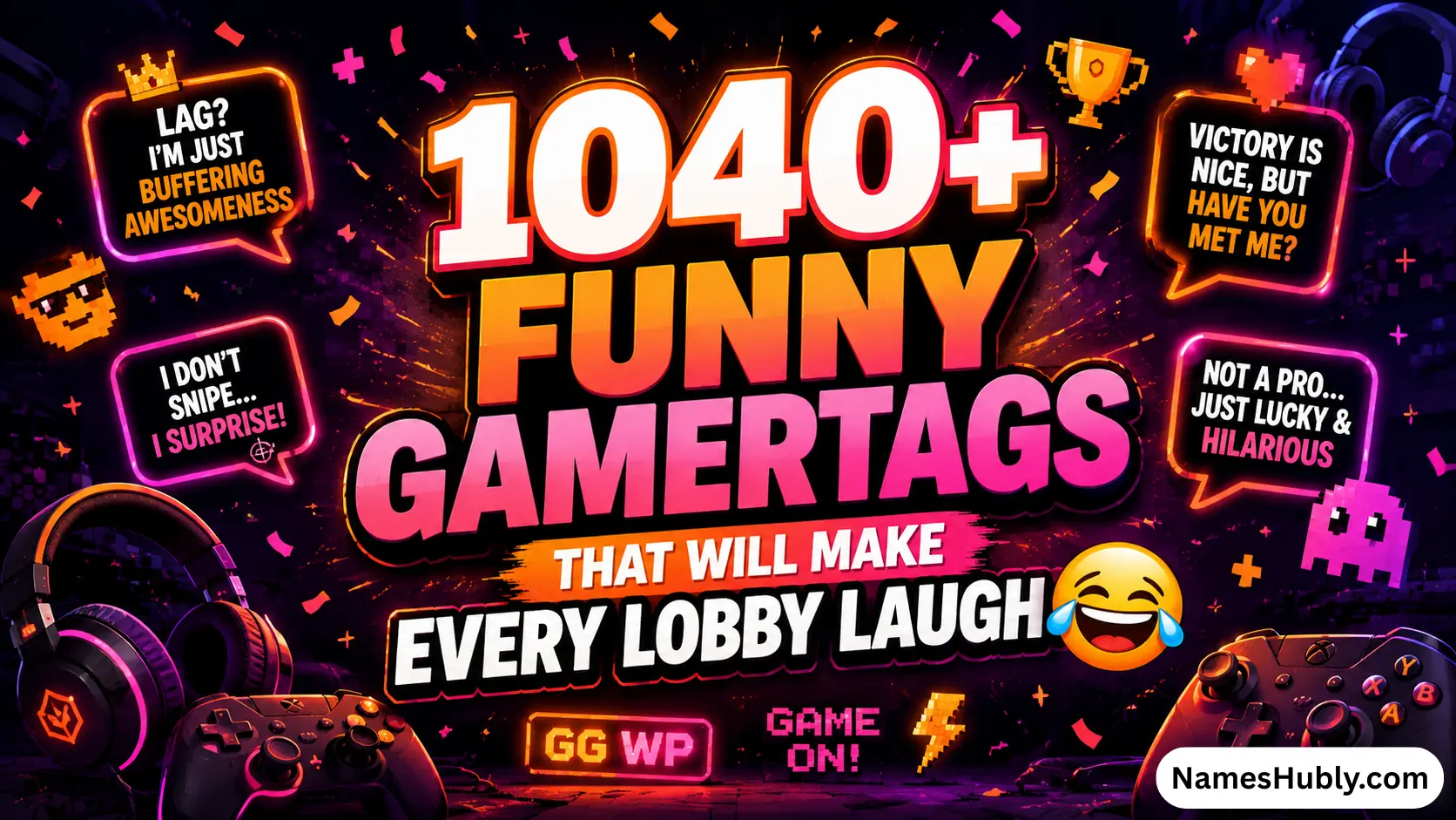 Funny Gamertags Names