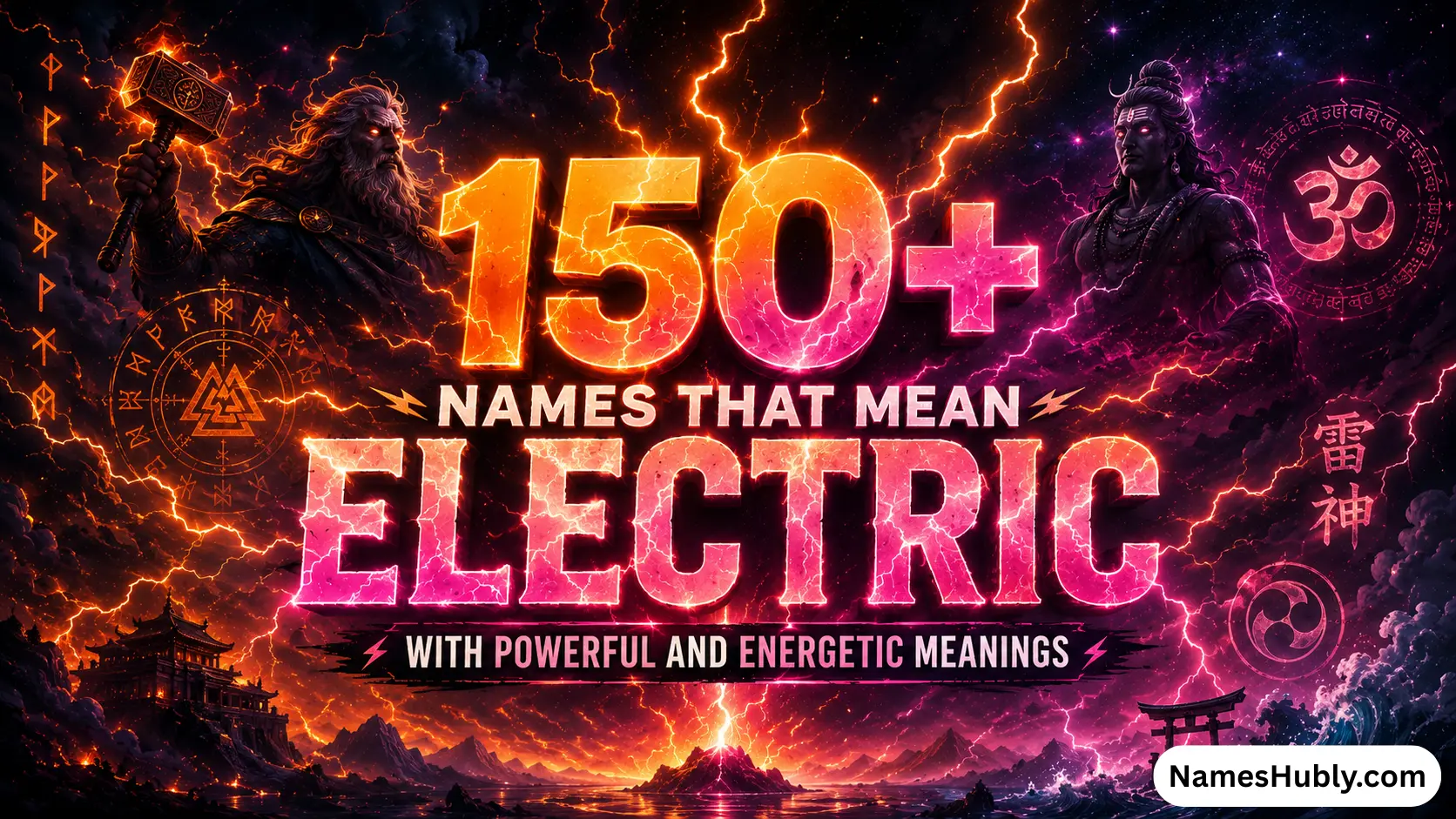 names that mean electric