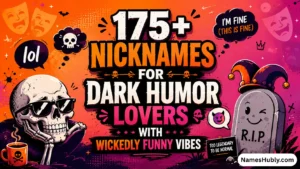 Nicknames for Dark Humor