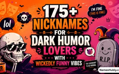 Nicknames for Dark Humor