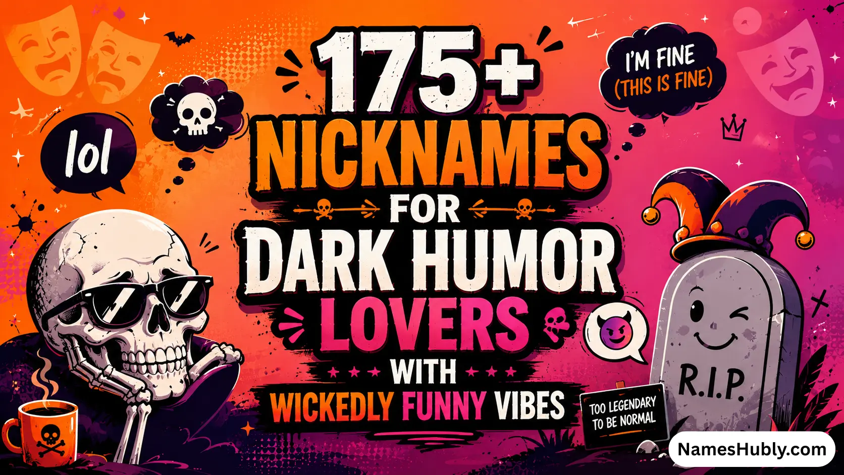 Nicknames for Dark Humor