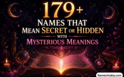 Names That Mean Secret or Hidden