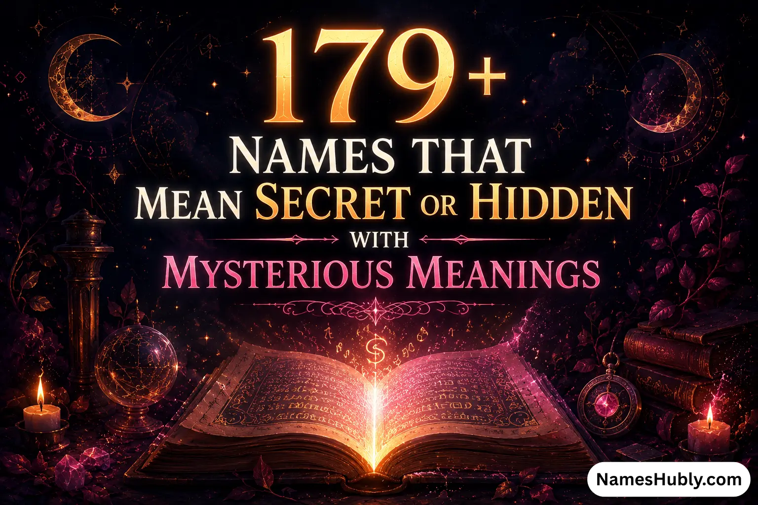 Names That Mean Secret or Hidden
