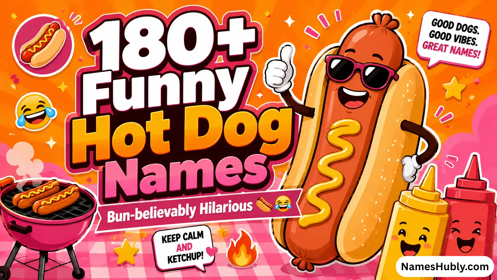 Funny Hot Dog Names