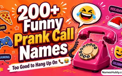 Funny Prank Call Names