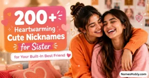 Heartwarming Cute Nicknames for Sister