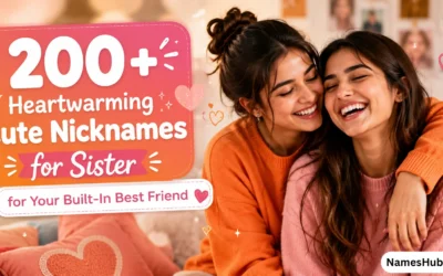 Heartwarming Cute Nicknames for Sister