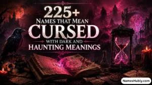 Names That Mean Cursed