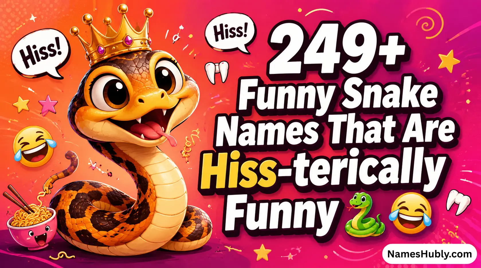 Funny Snake Names
