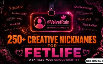 Nicknames For FetLife