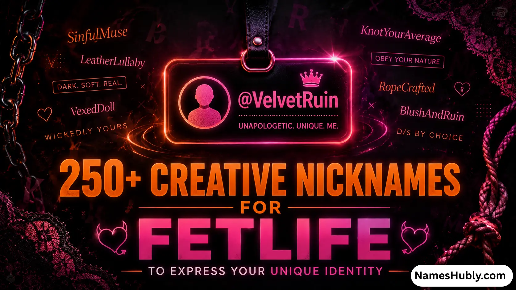 Nicknames For FetLife