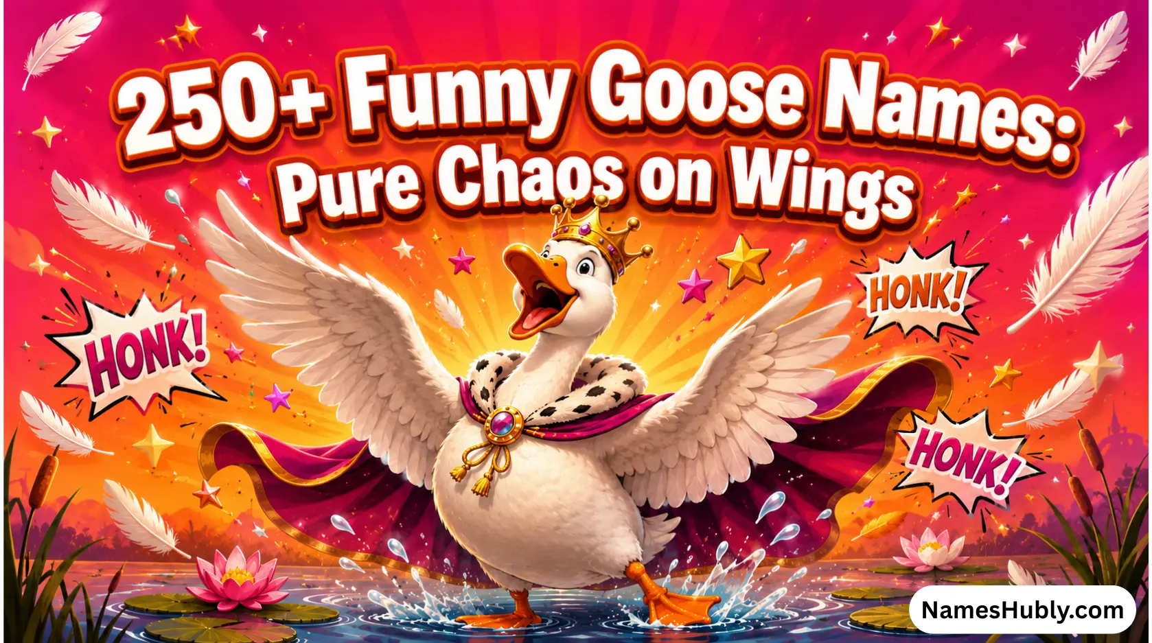 funny goose names