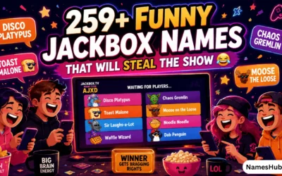 Funny Jackbox Names