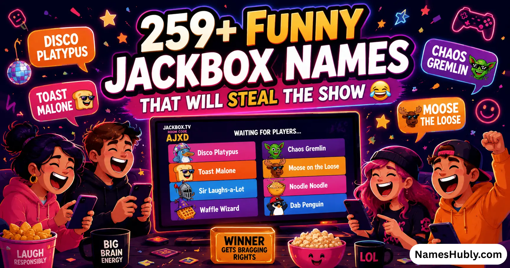 Funny Jackbox Names