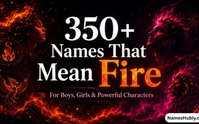 names that mean fire
