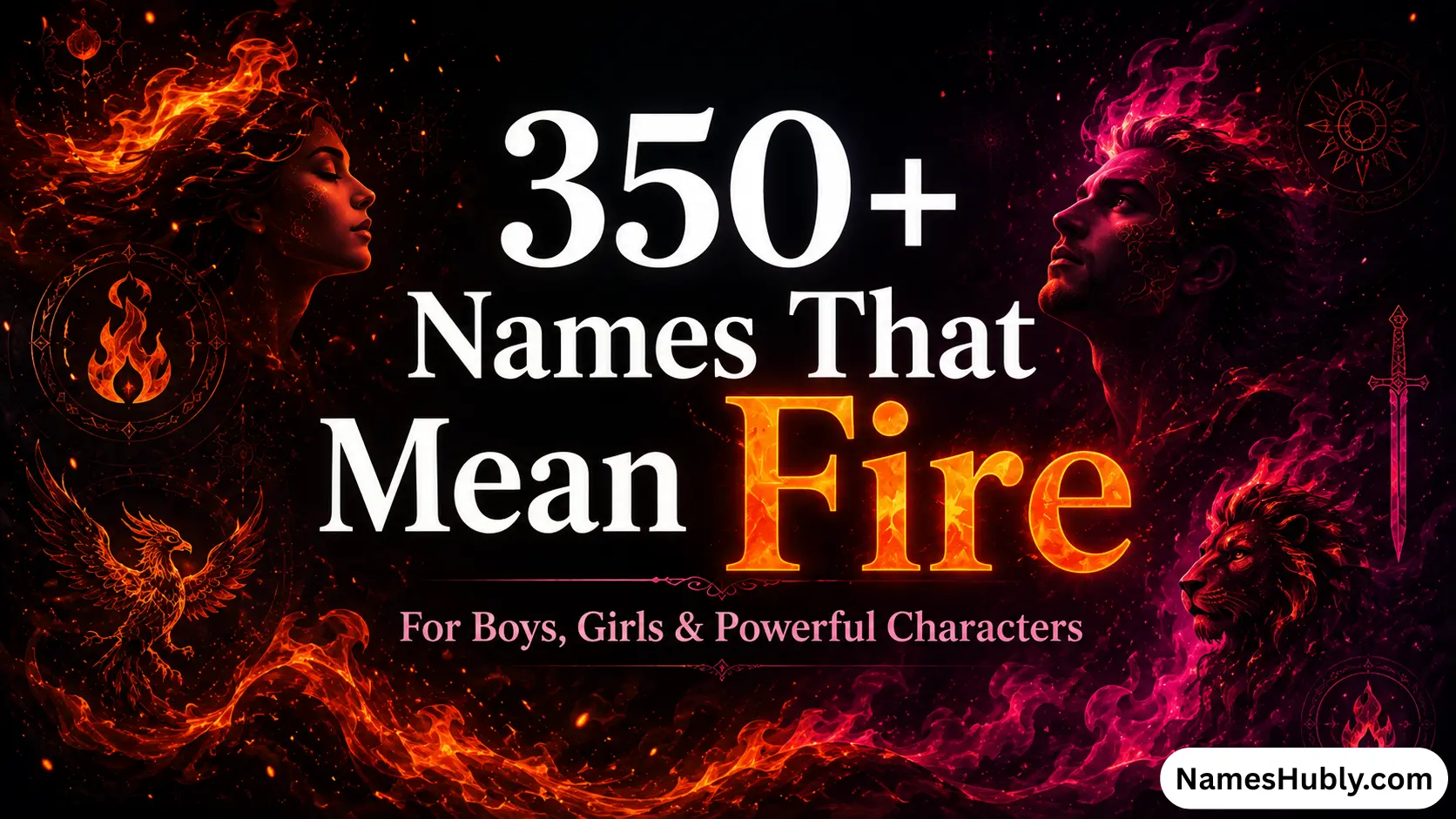 names that mean fire
