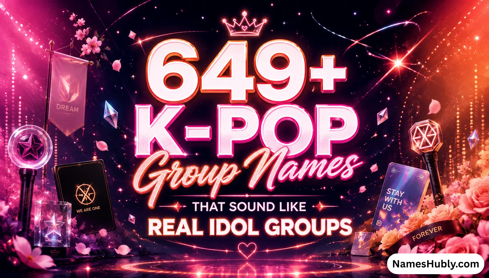 k-pop group names