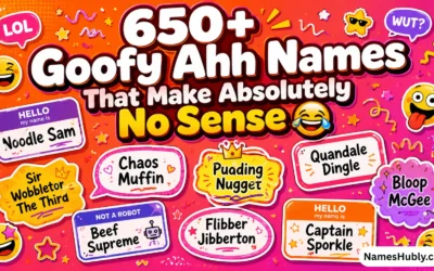 goofy ahh names