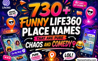 Funny Life360 Place Names