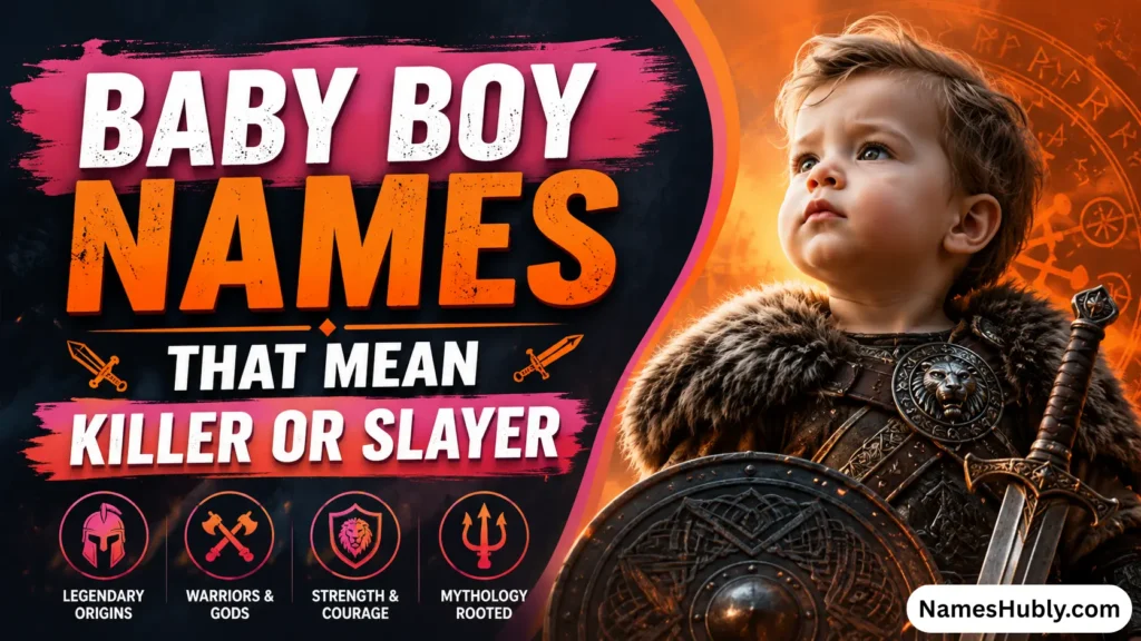 Baby Boy Names That Mean Killer or Slayer