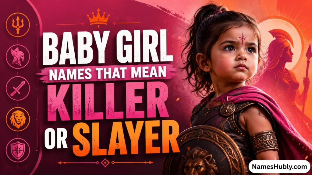 Baby Girl Names That Mean Killer or Slayer