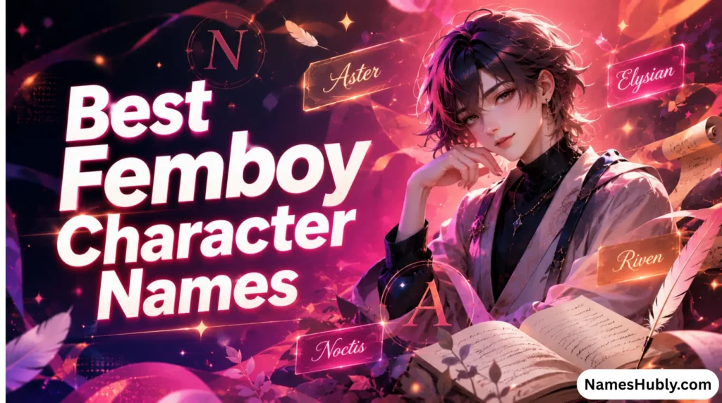 Best Femboy Character Names