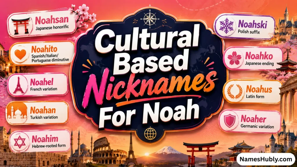 Cultural Based Nicknames For Noah