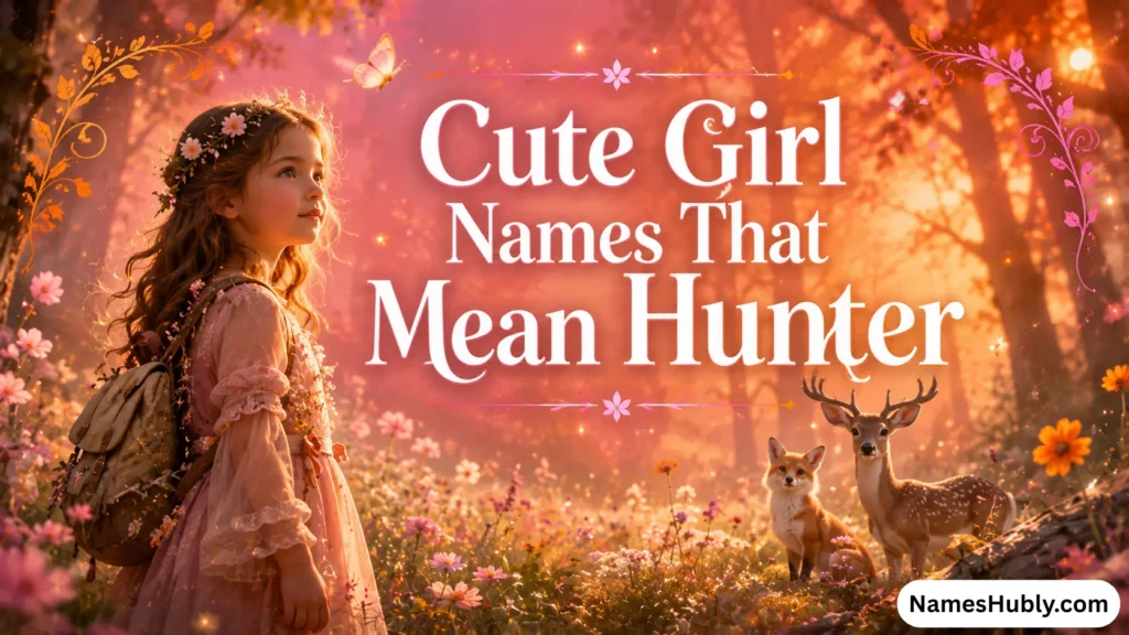 Cute Girl Names That Mean Hunter