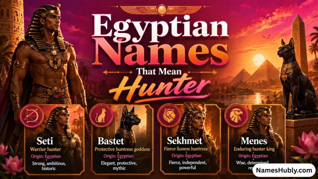 Egyptian Names That Mean Hunter