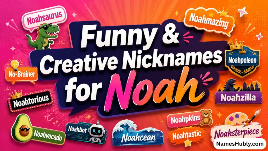 Funny & Creative Nicknames for Noah