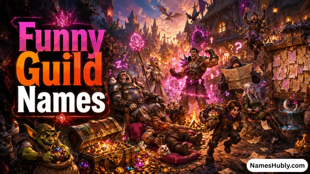 Funny Guild Names