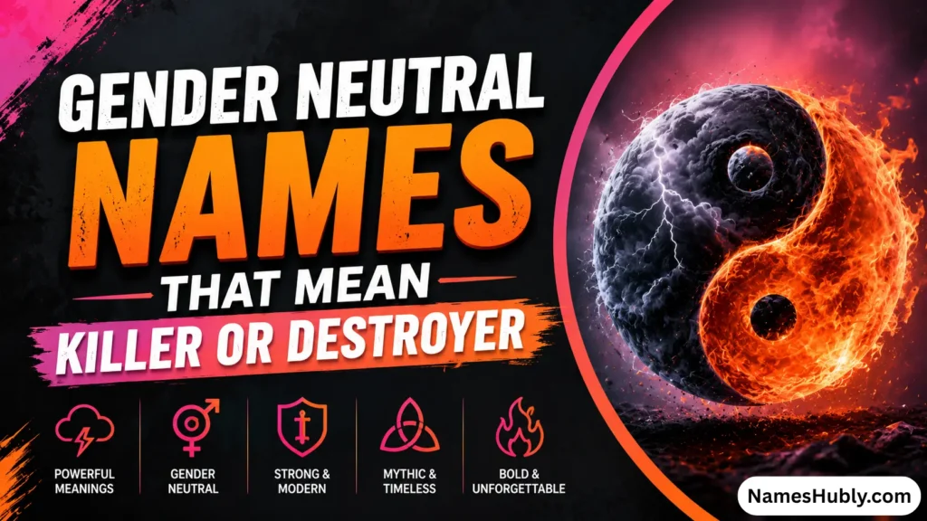 Gender Neutral Names That Mean Killer or Destroyer