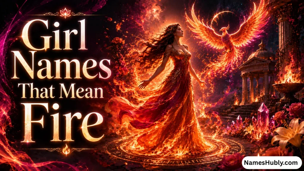 Girl Names That Mean Fire