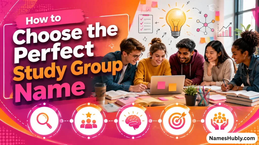 How to Choose the Perfect Study Group Name