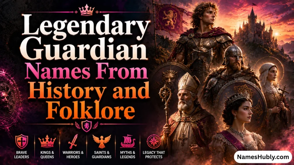 Legendary Guardian Names From History and Folklore