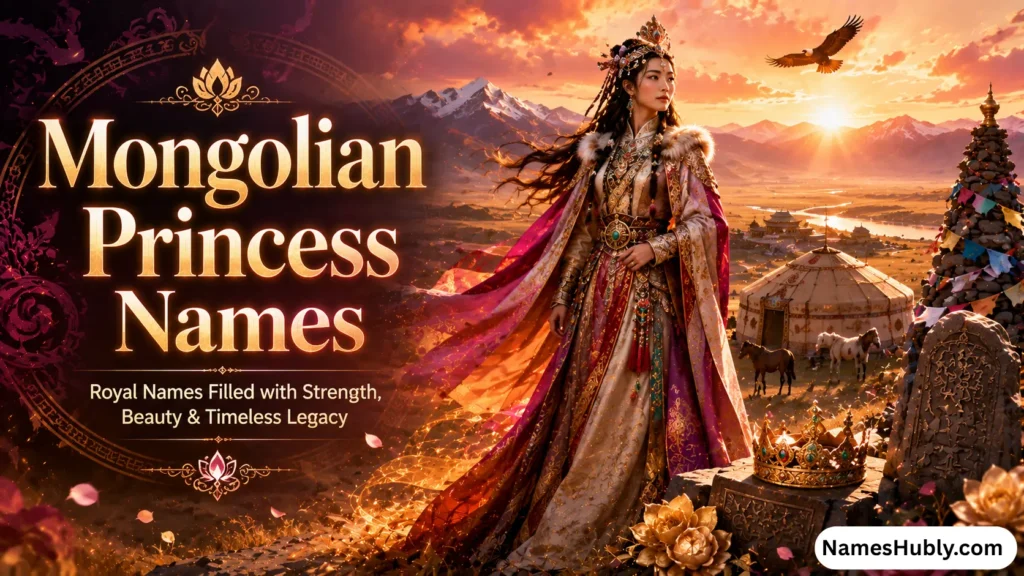 Mongolian Princess Names