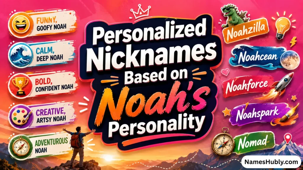 Personalized Nicknames Based on Noah's Personality