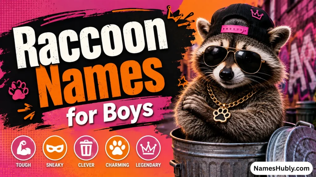 Raccoon Names for Boys