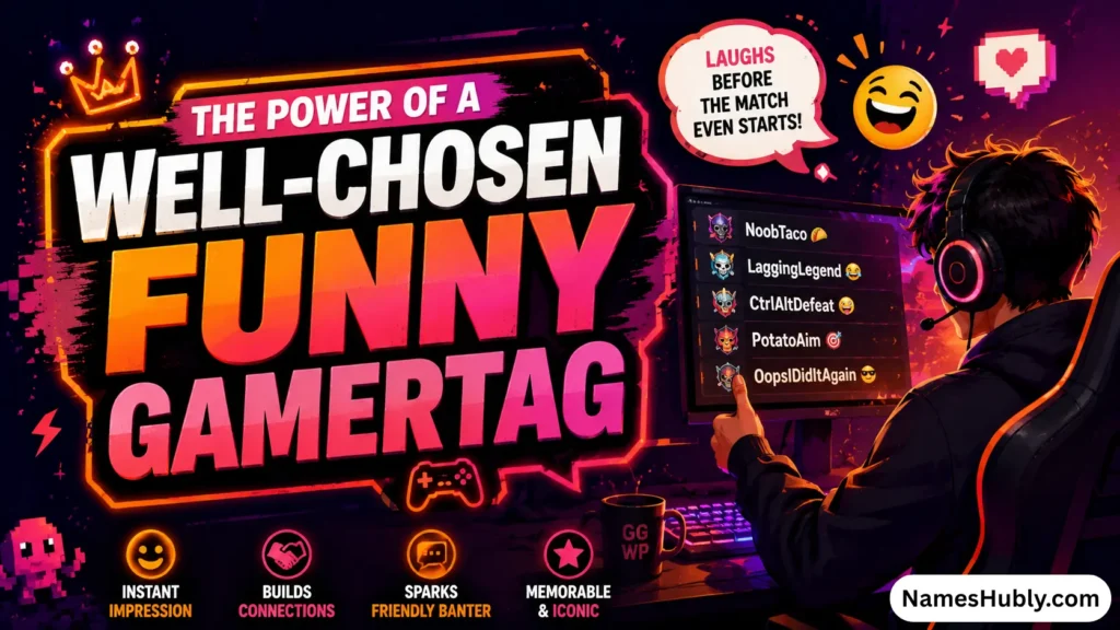 The Power of a Well-Chosen Funny Gamertag