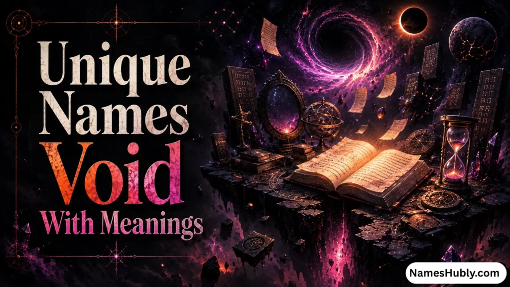 Unique Names Void With Meanings