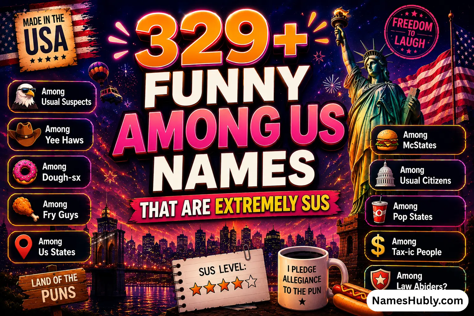 funny among us names