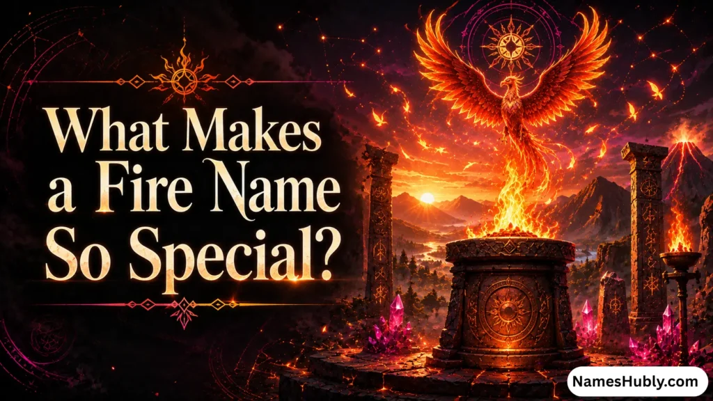 What Makes a Fire Name So Special?