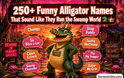 funny alligator names