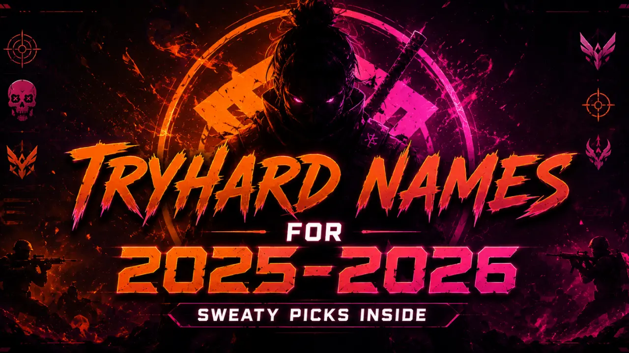 tryhard names