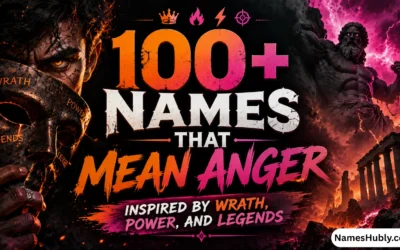 Names That Mean Anger